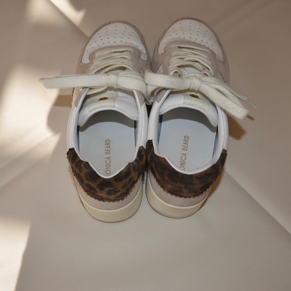 Veronica Beard Lennox Leopard Sneakers - Picture 4 of 7
